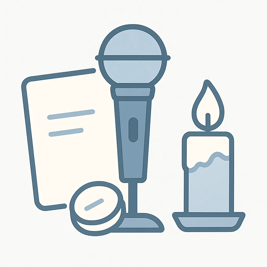 Smuteční řeč na obřad