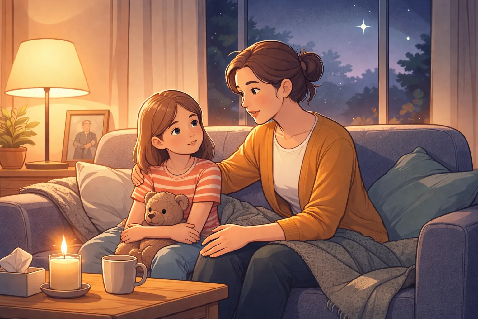 Jak mluvit s dětmi o smrti – bezpečný rozhovor a podpora